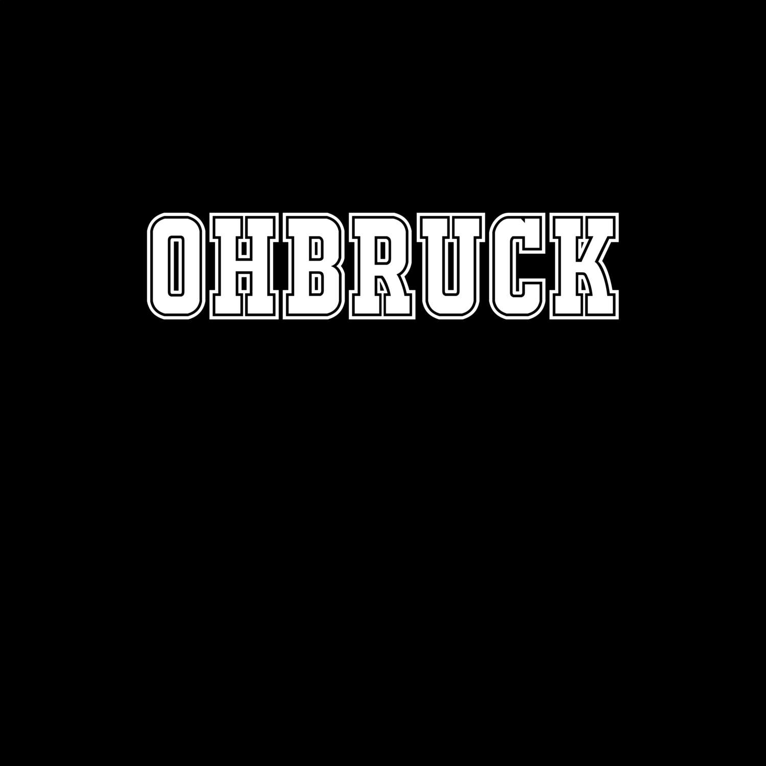Ohbruck T-Shirt »Classic«