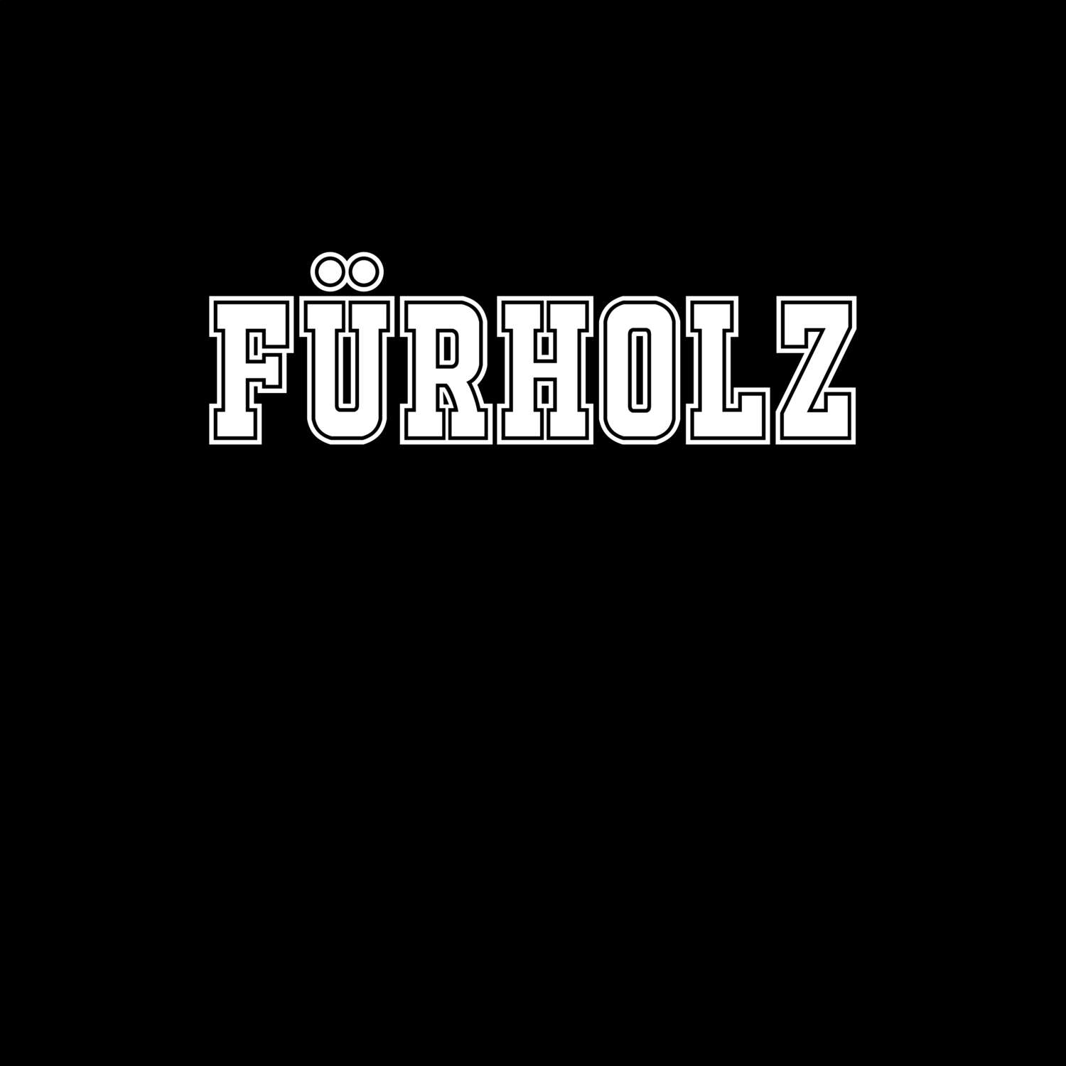 T-Shirt »Classic« für den Ort »Fürholz«