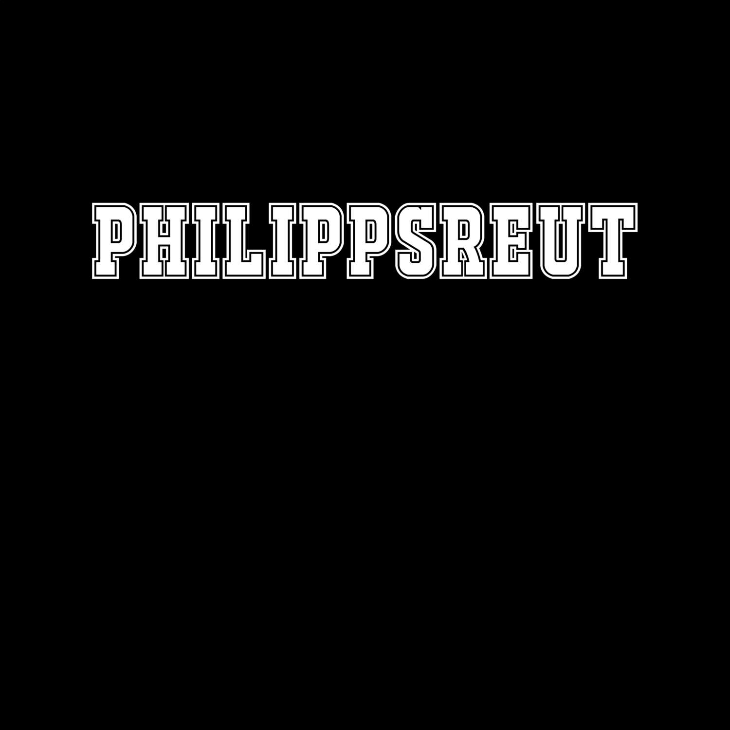 T-Shirt »Classic« für den Ort »Philippsreut«