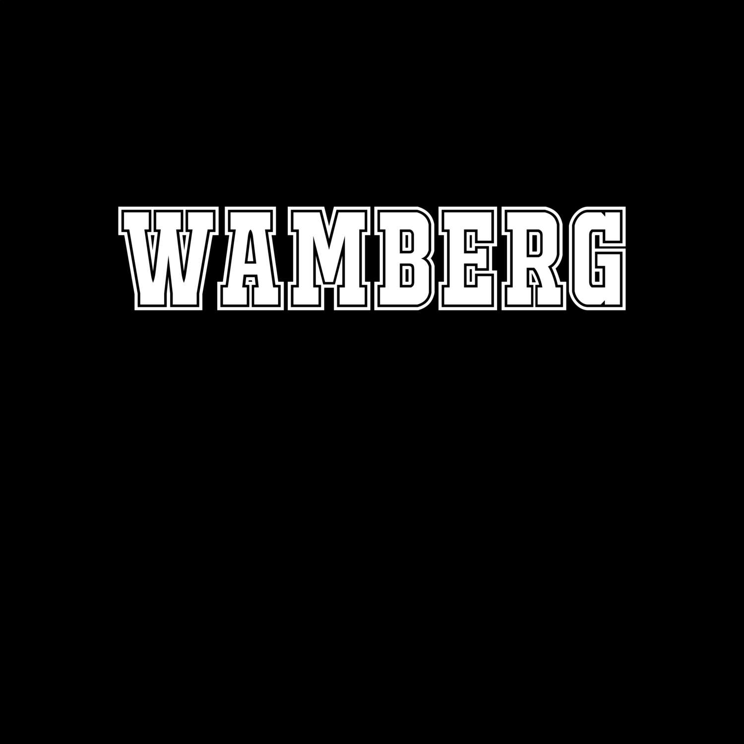 Wamberg T-Shirt »Classic«