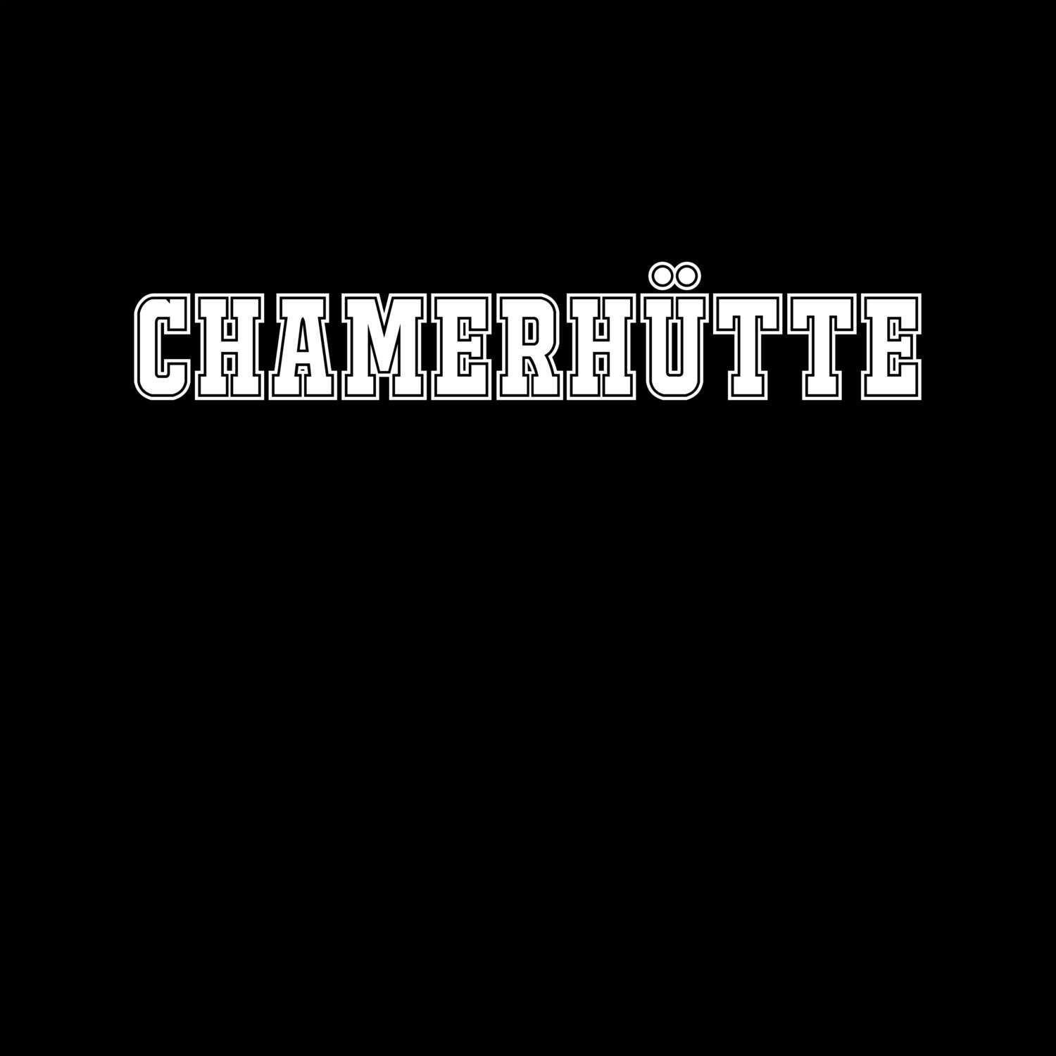 Chamerhütte T-Shirt »Classic«