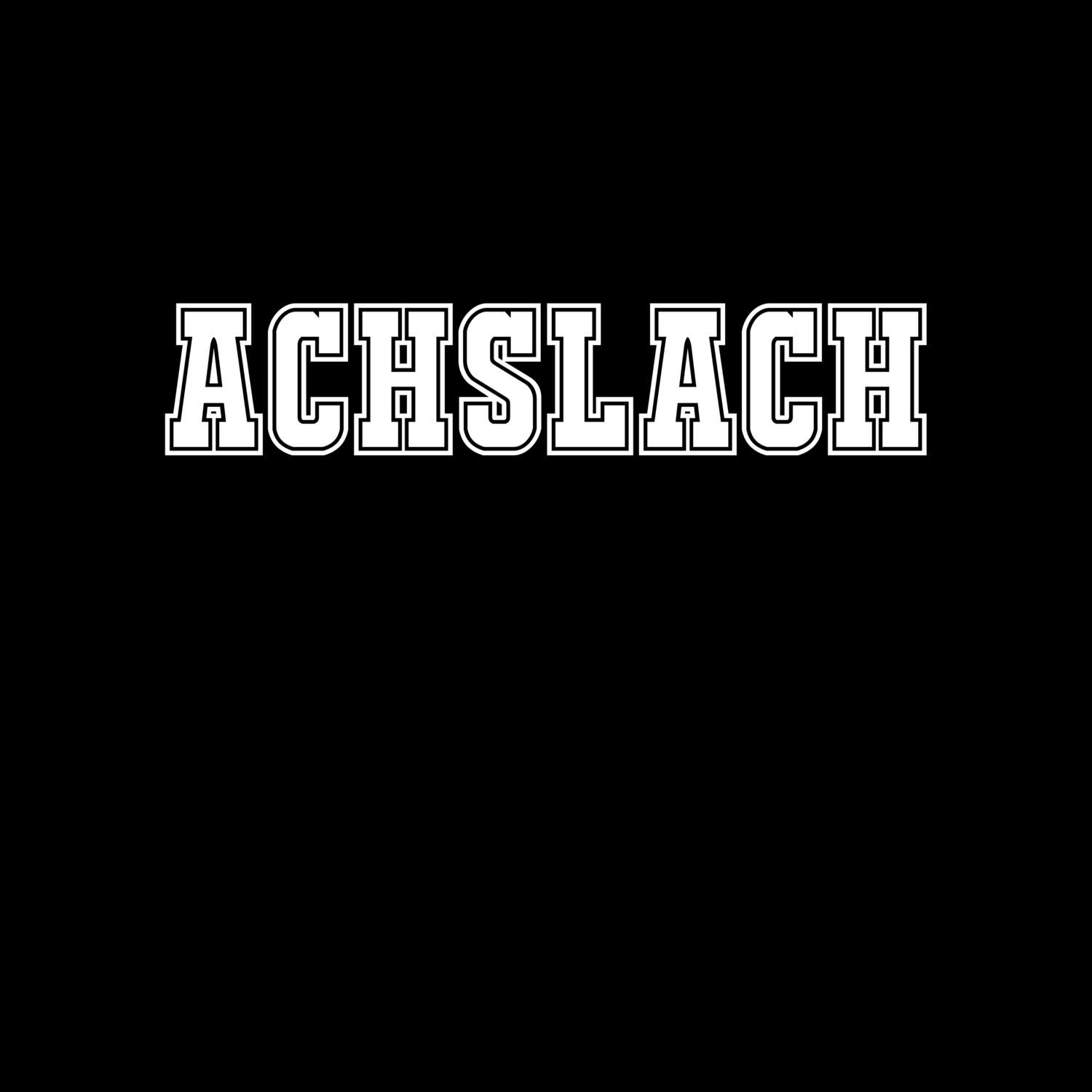 Achslach T-Shirt »Classic«