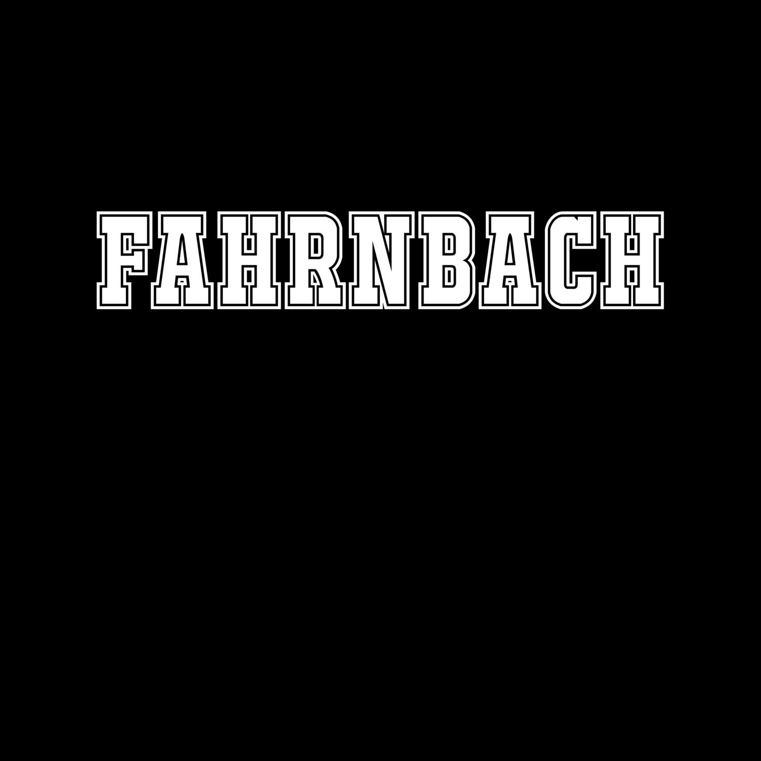 Fahrnbach T-Shirt »Classic«