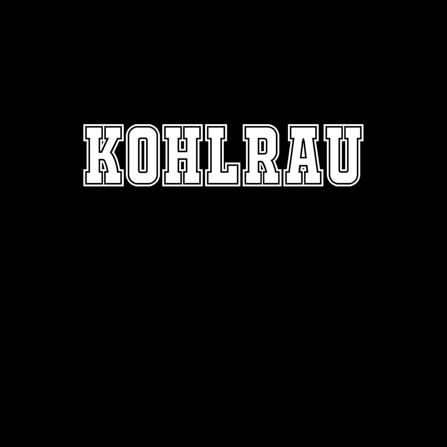 Kohlrau T-Shirt »Classic«