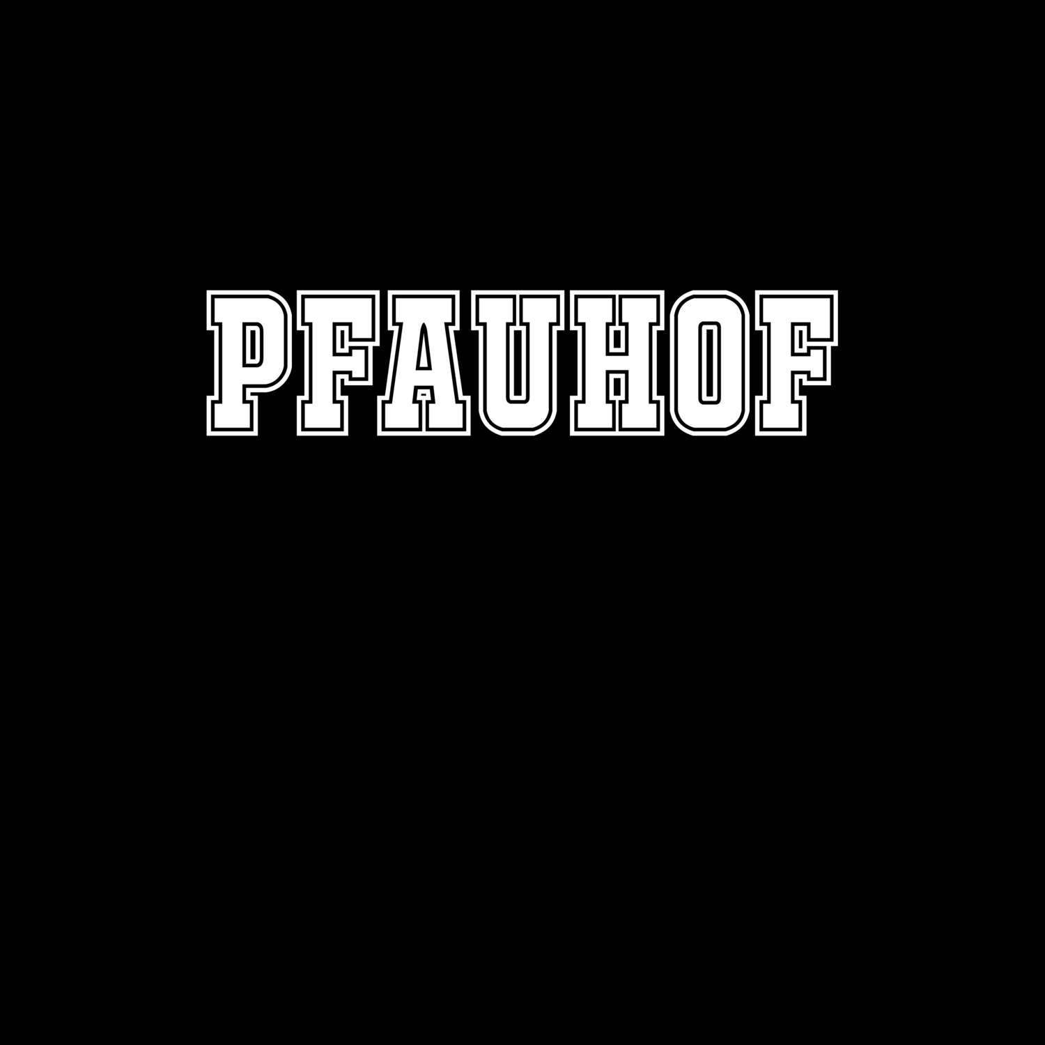 Pfauhof T-Shirt »Classic«