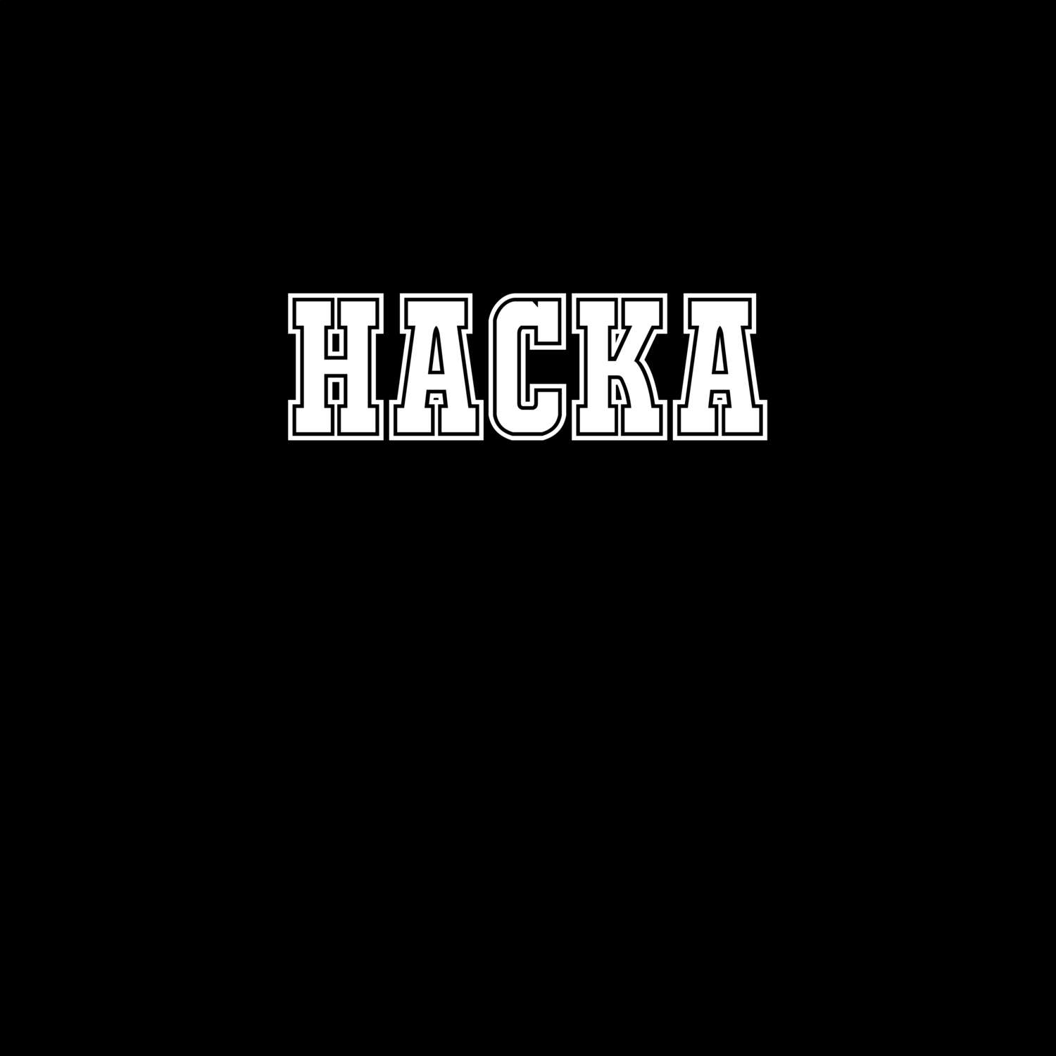 Hacka T-Shirt »Classic«