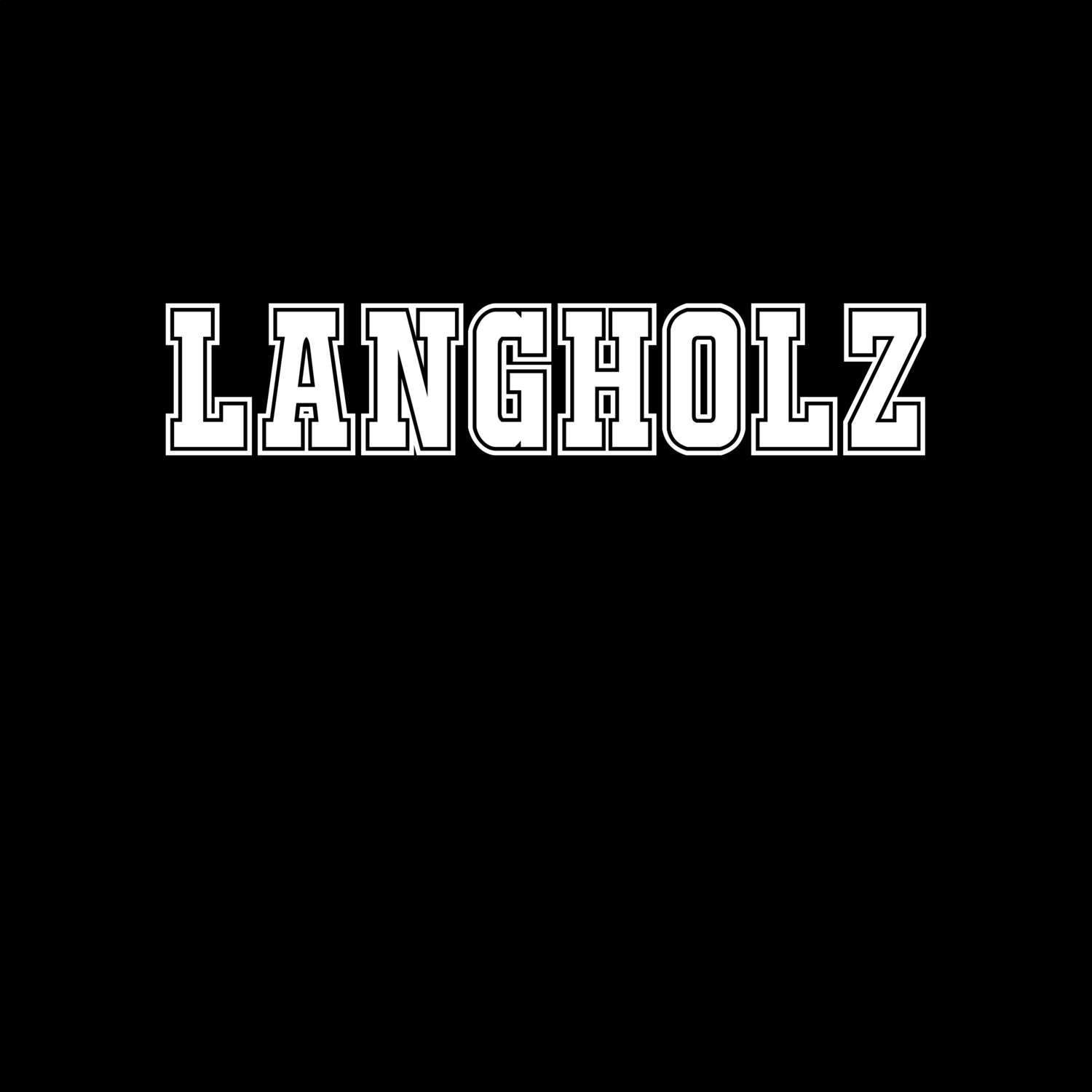 Langholz T-Shirt »Classic«