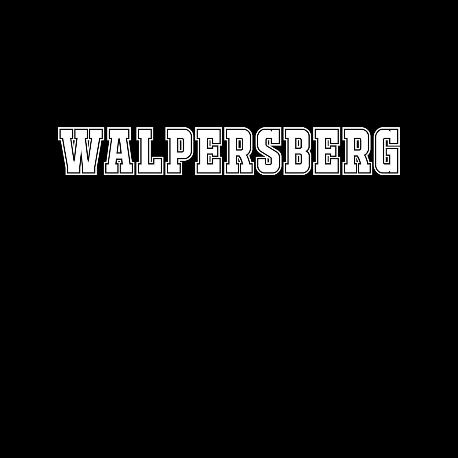 Walpersberg T-Shirt »Classic«