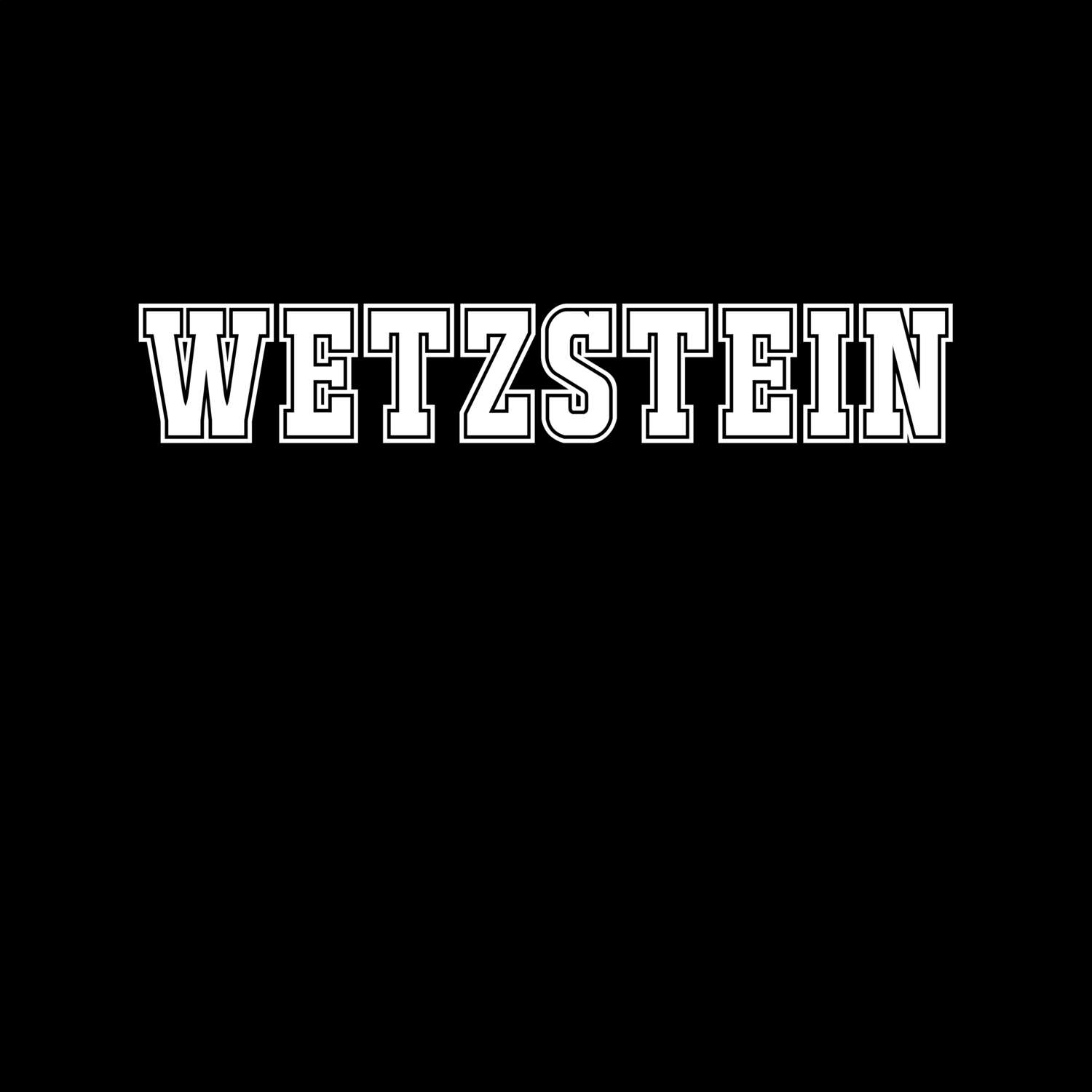 Wetzstein T-Shirt »Classic«