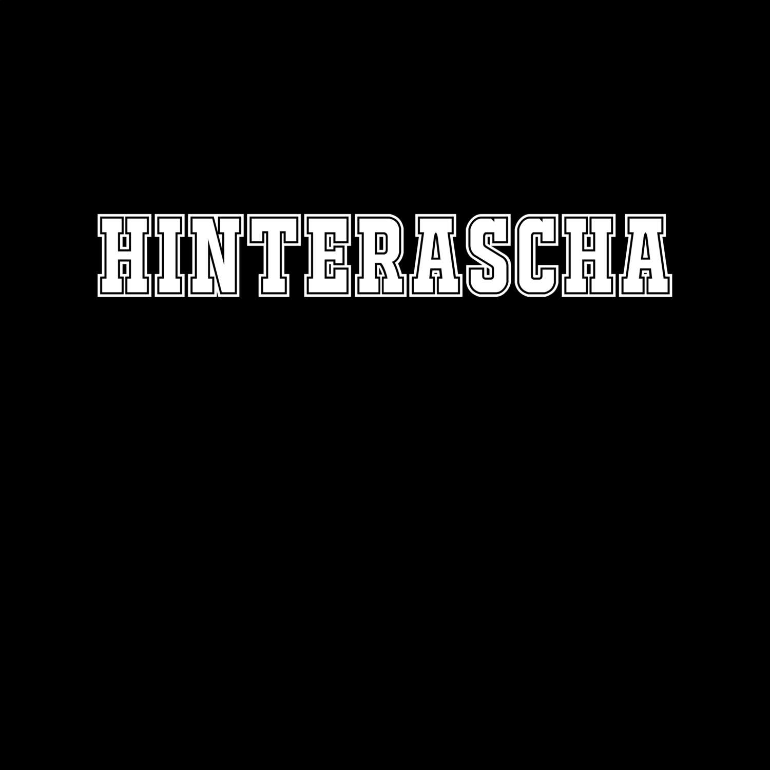 Hinterascha T-Shirt »Classic«