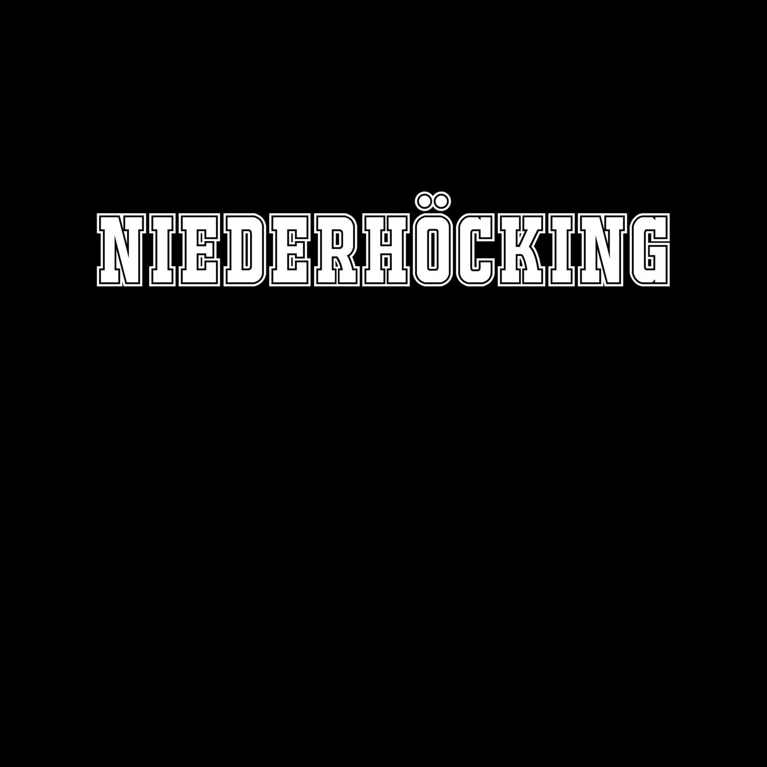 Niederhöcking T-Shirt »Classic«