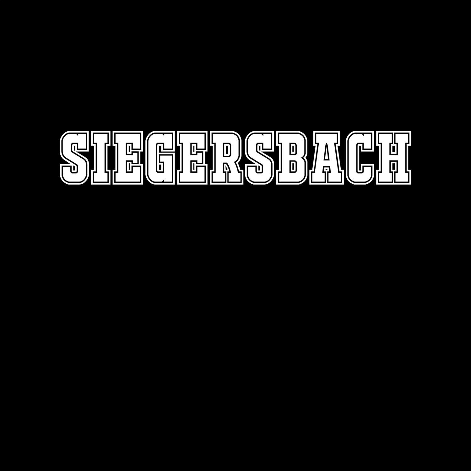 Siegersbach T-Shirt »Classic«