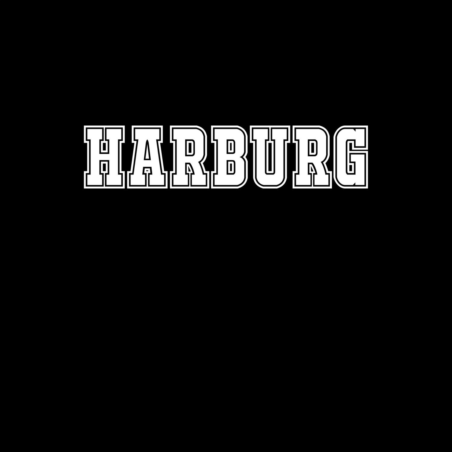 T-Shirt »Classic« für den Ort »Harburg«