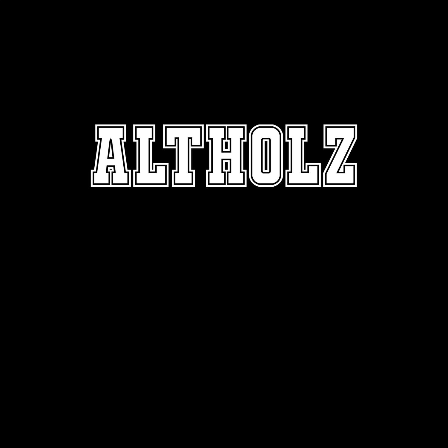 T-Shirt »Classic« für den Ort »Altholz«