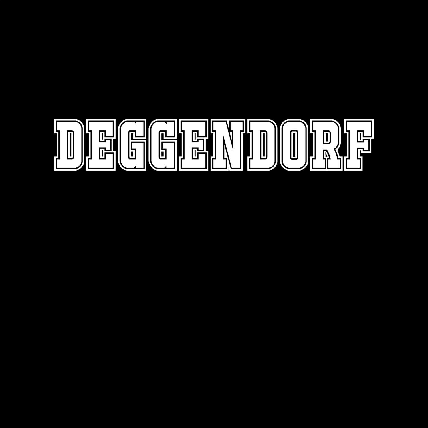 T-Shirt »Classic« für den Ort »Deggendorf«