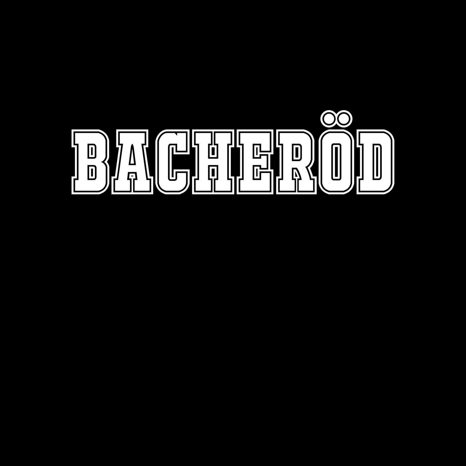 Bacheröd T-Shirt »Classic«