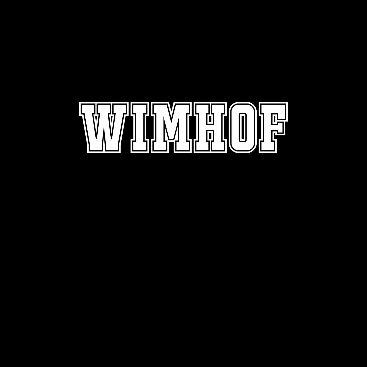 Wimhof T-Shirt »Classic«