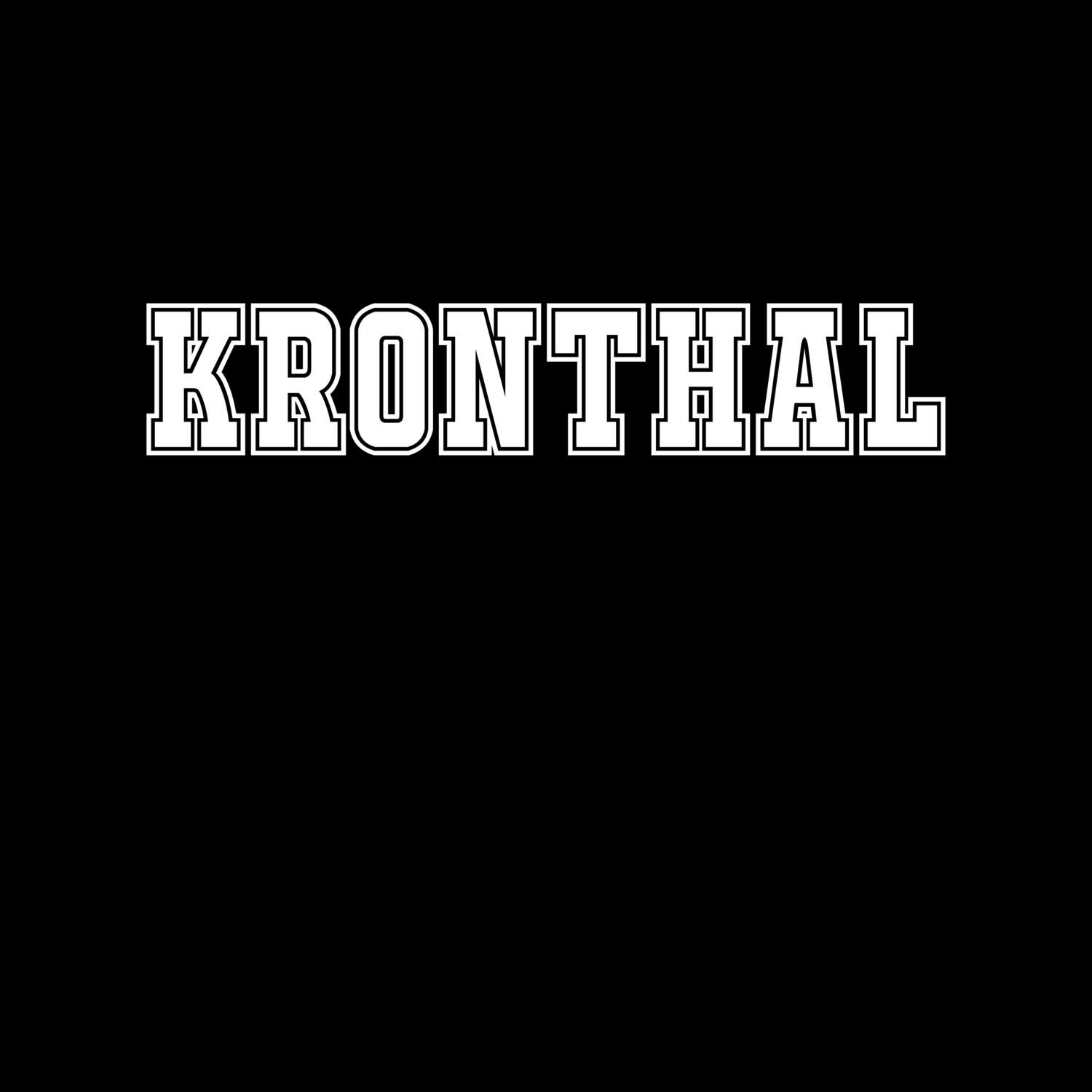 Kronthal T-Shirt »Classic«