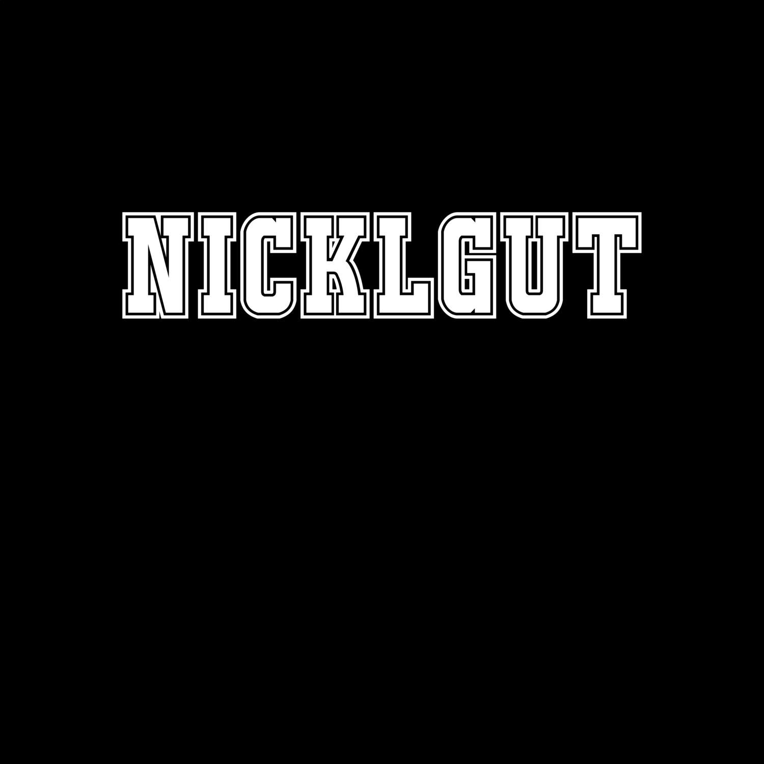 Nicklgut T-Shirt »Classic«