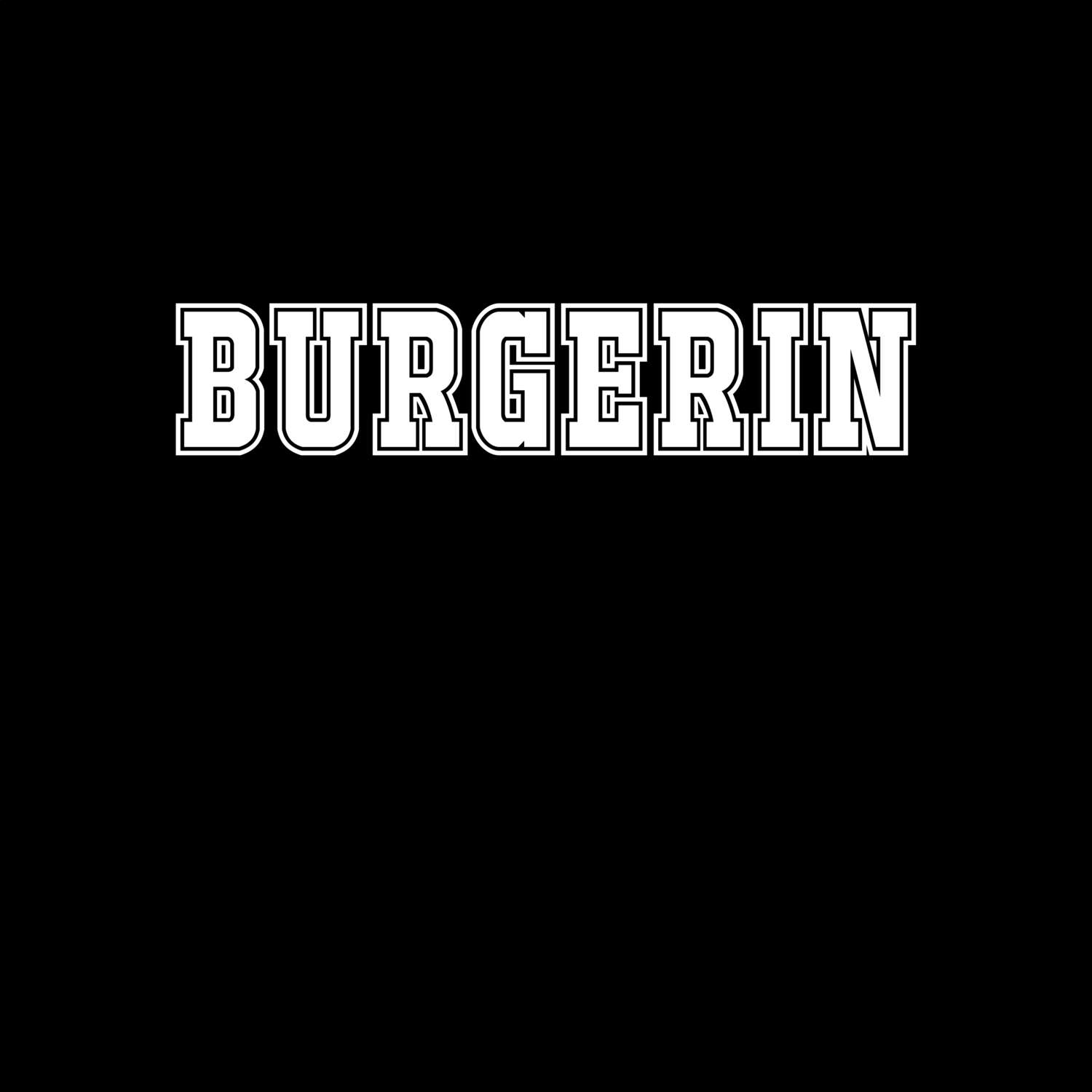 Burgerin T-Shirt »Classic«