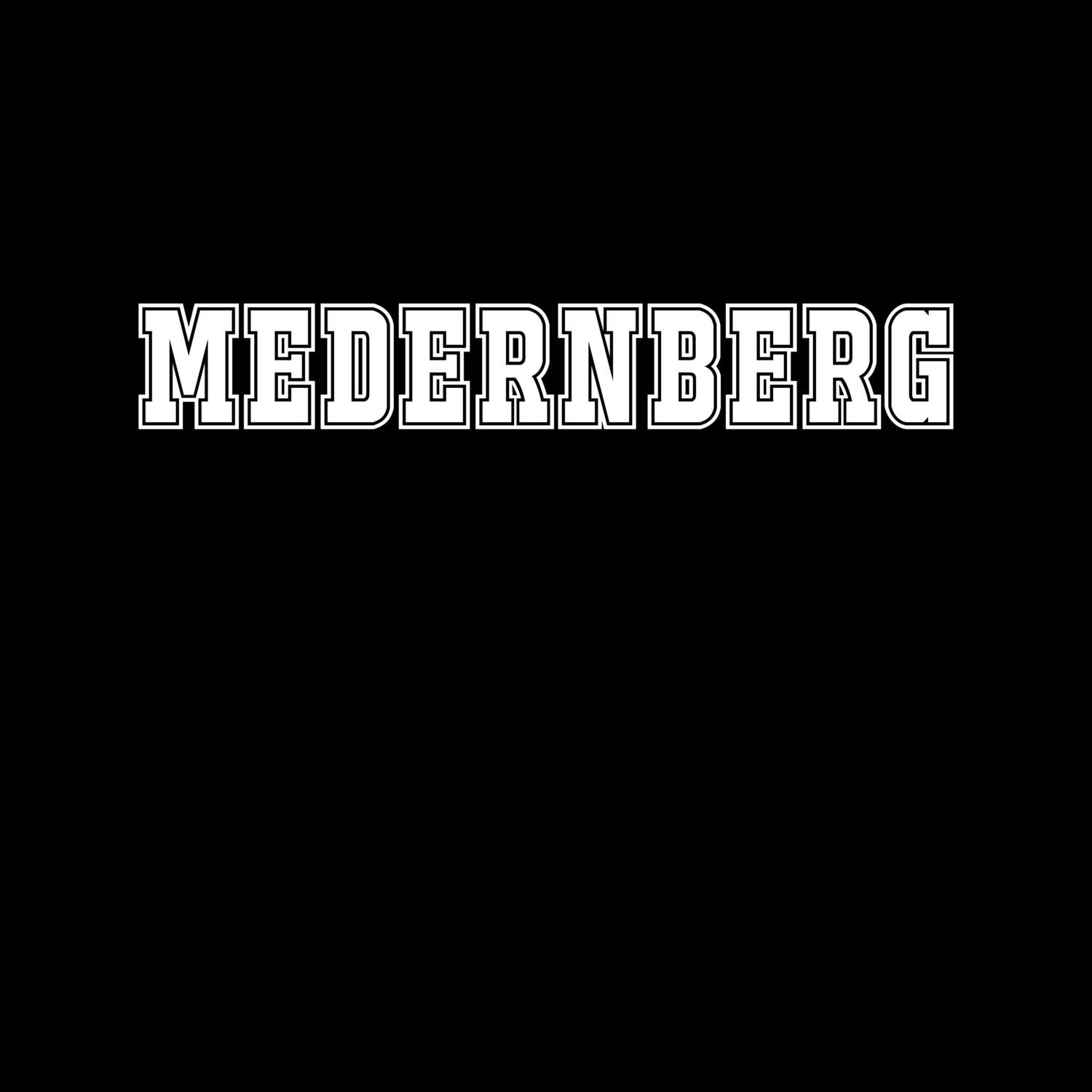 Medernberg T-Shirt »Classic«