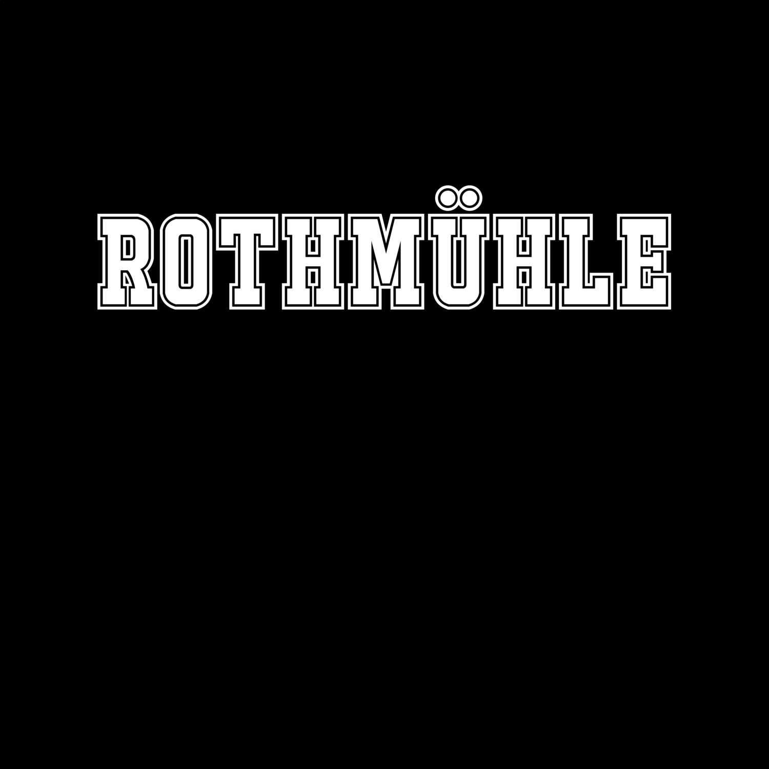 Rothmühle T-Shirt »Classic«