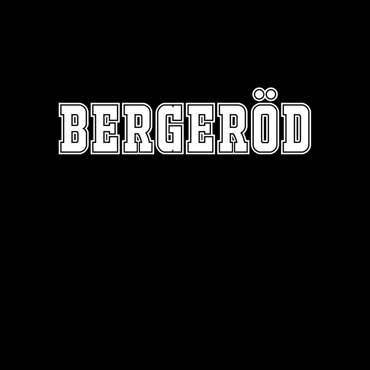 Bergeröd T-Shirt »Classic«