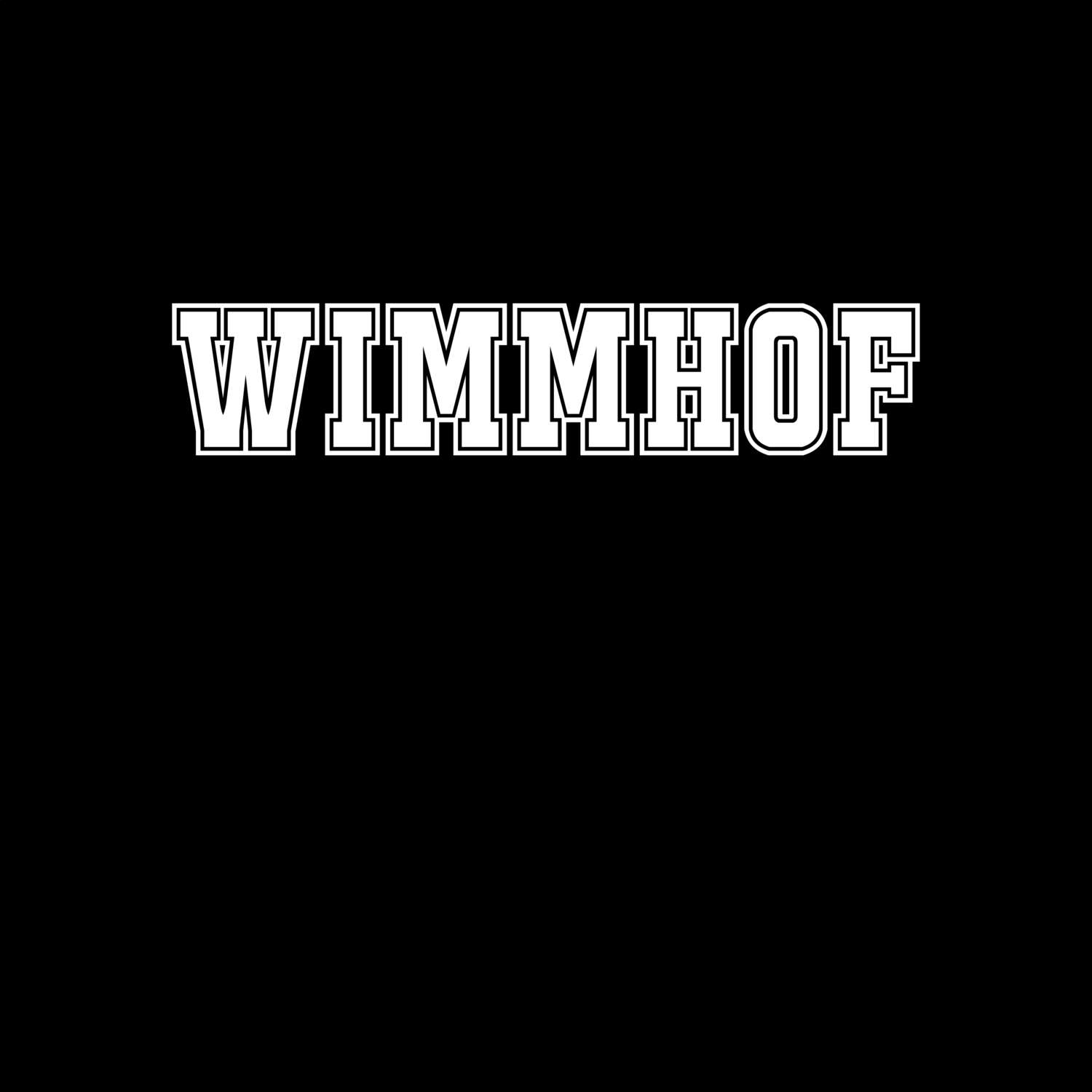 Wimmhof T-Shirt »Classic«