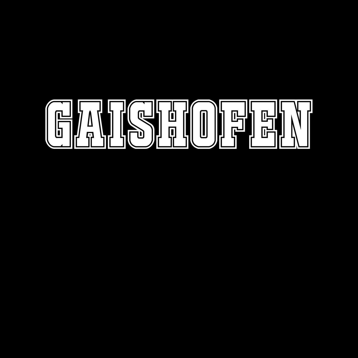 Gaishofen T-Shirt »Classic«