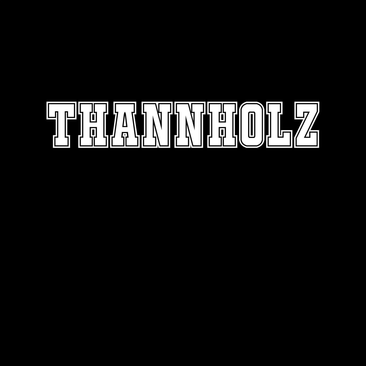 Thannholz T-Shirt »Classic«