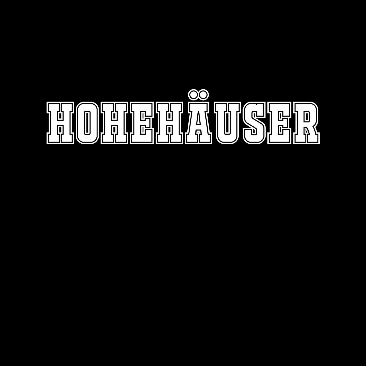Hohehäuser T-Shirt »Classic«