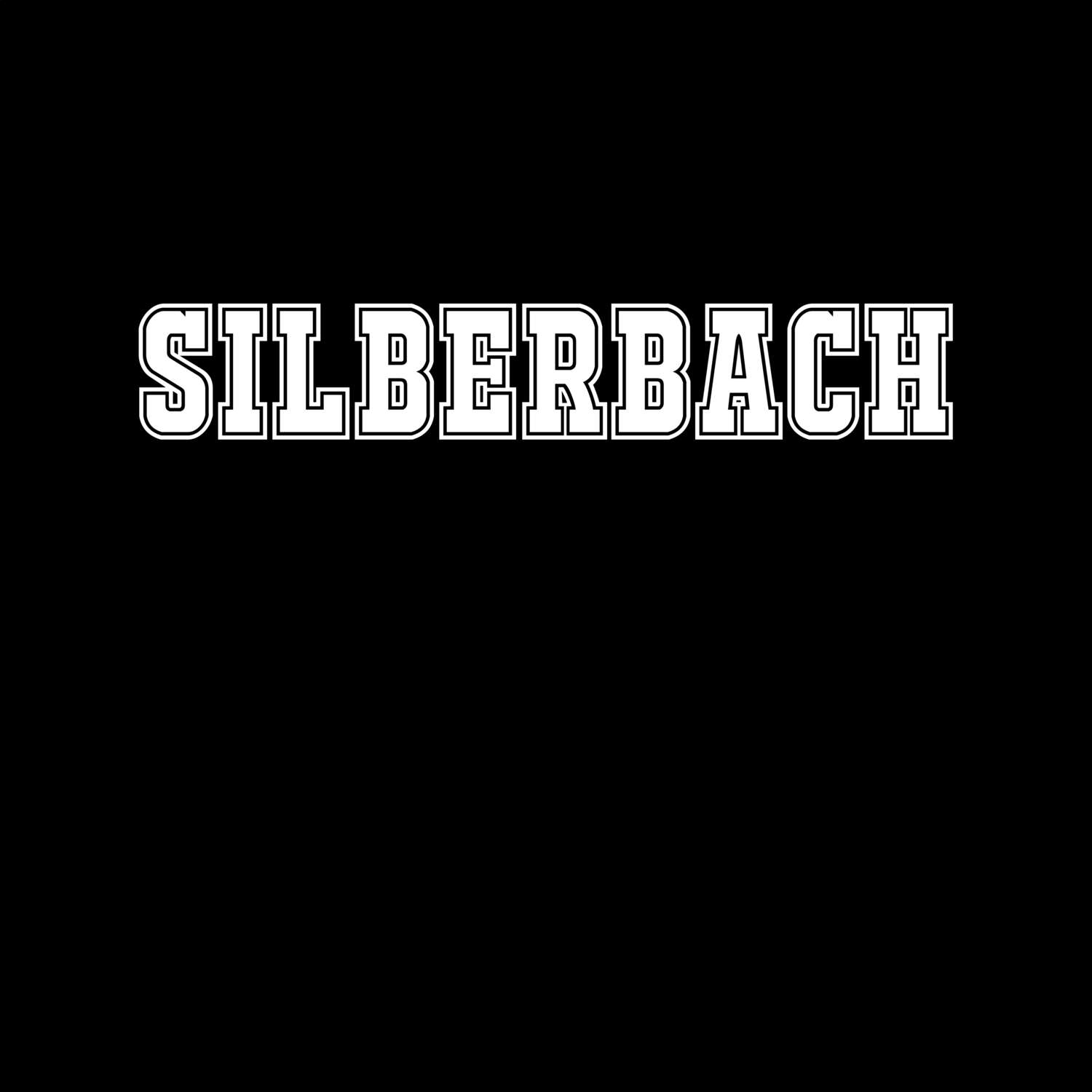 T-Shirt »Classic« für den Ort »Silberbach«