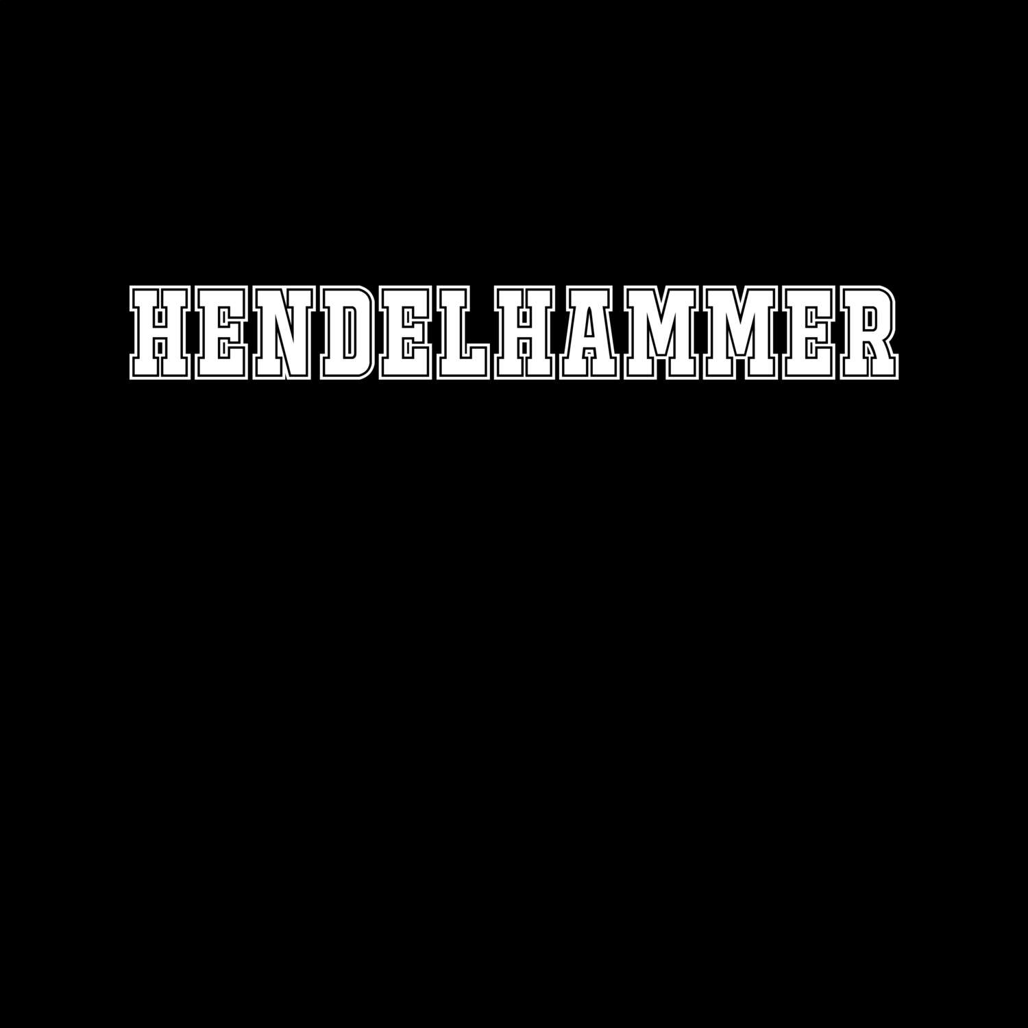 T-Shirt »Classic« für den Ort »Hendelhammer«