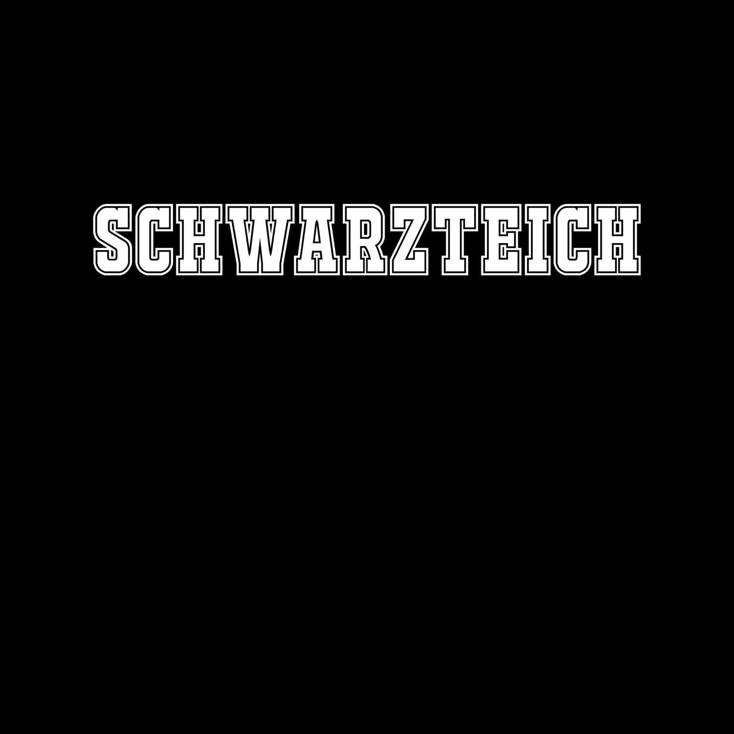 T-Shirt »Classic« für den Ort »Schwarzteich«