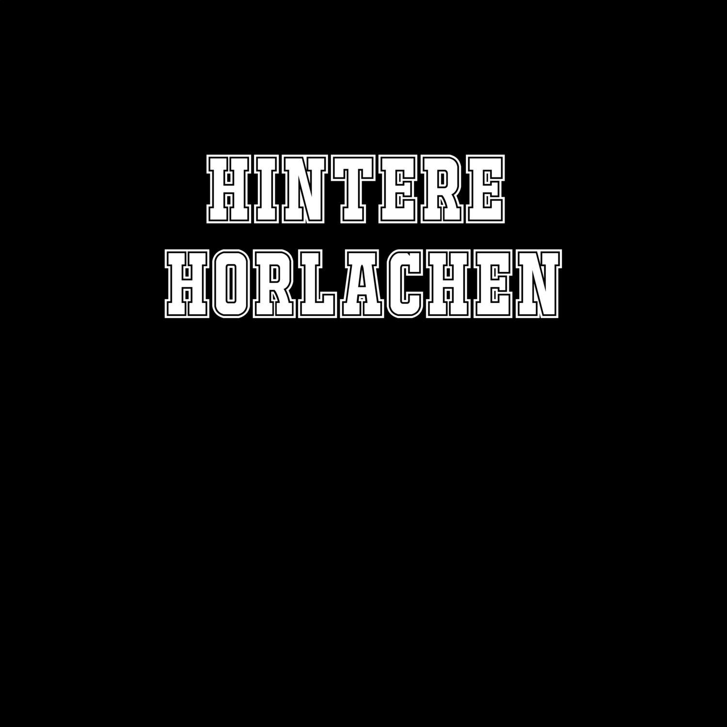 Hintere Horlachen T-Shirt »Classic«