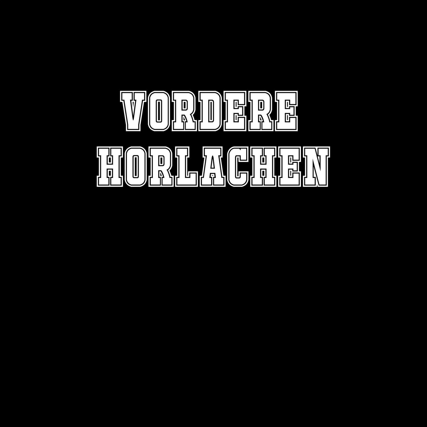 Vordere Horlachen T-Shirt »Classic«