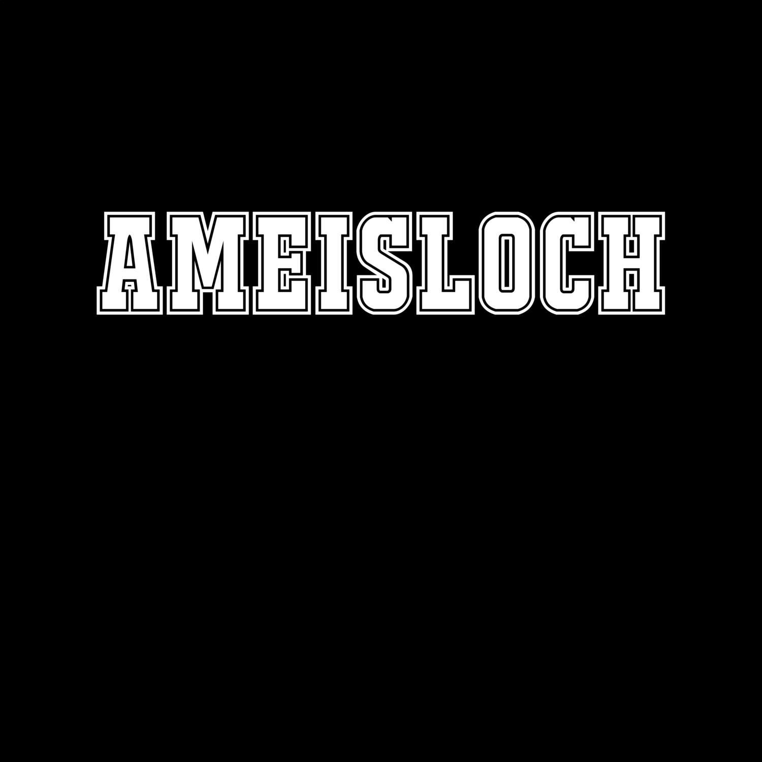 T-Shirt »Classic« für den Ort »Ameisloch«