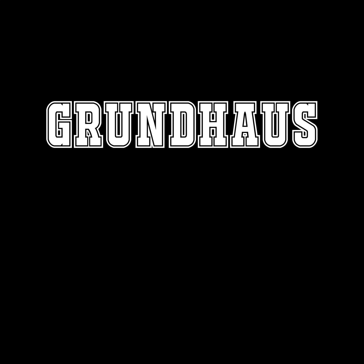 T-Shirt »Classic« für den Ort »Grundhaus«