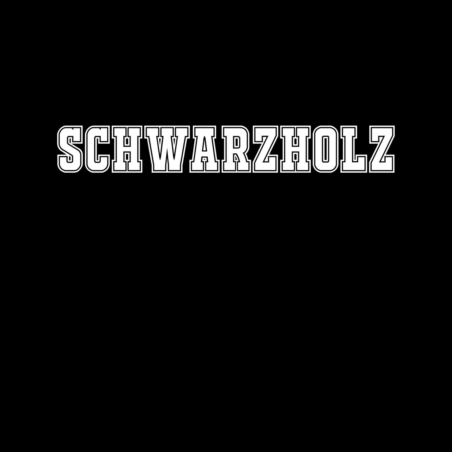 Schwarzholz T-Shirt »Classic«