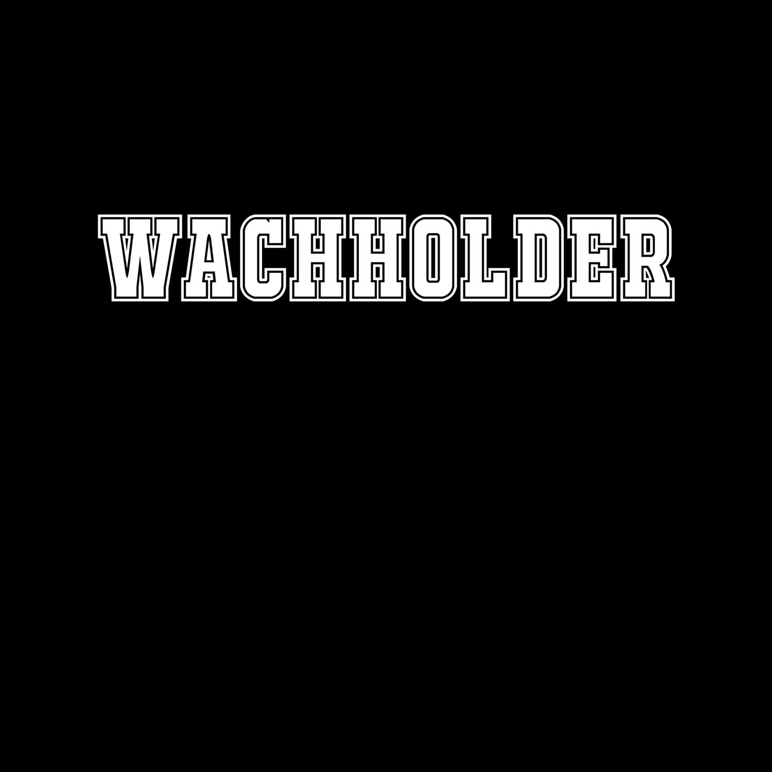 Wachholder T-Shirt »Classic«