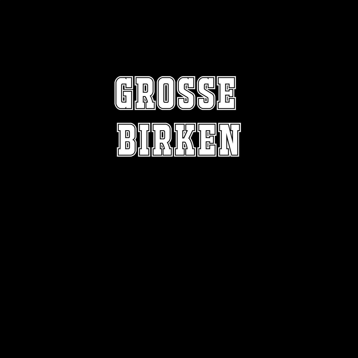 Große Birken T-Shirt »Classic«
