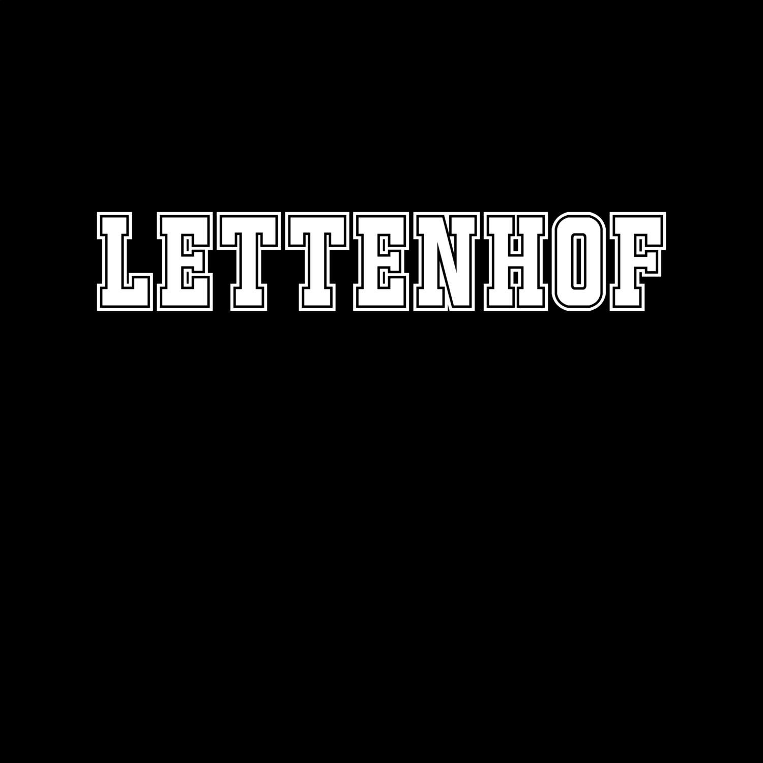 Lettenhof T-Shirt »Classic«