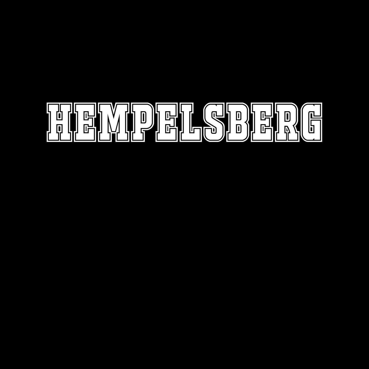 Hempelsberg T-Shirt »Classic«