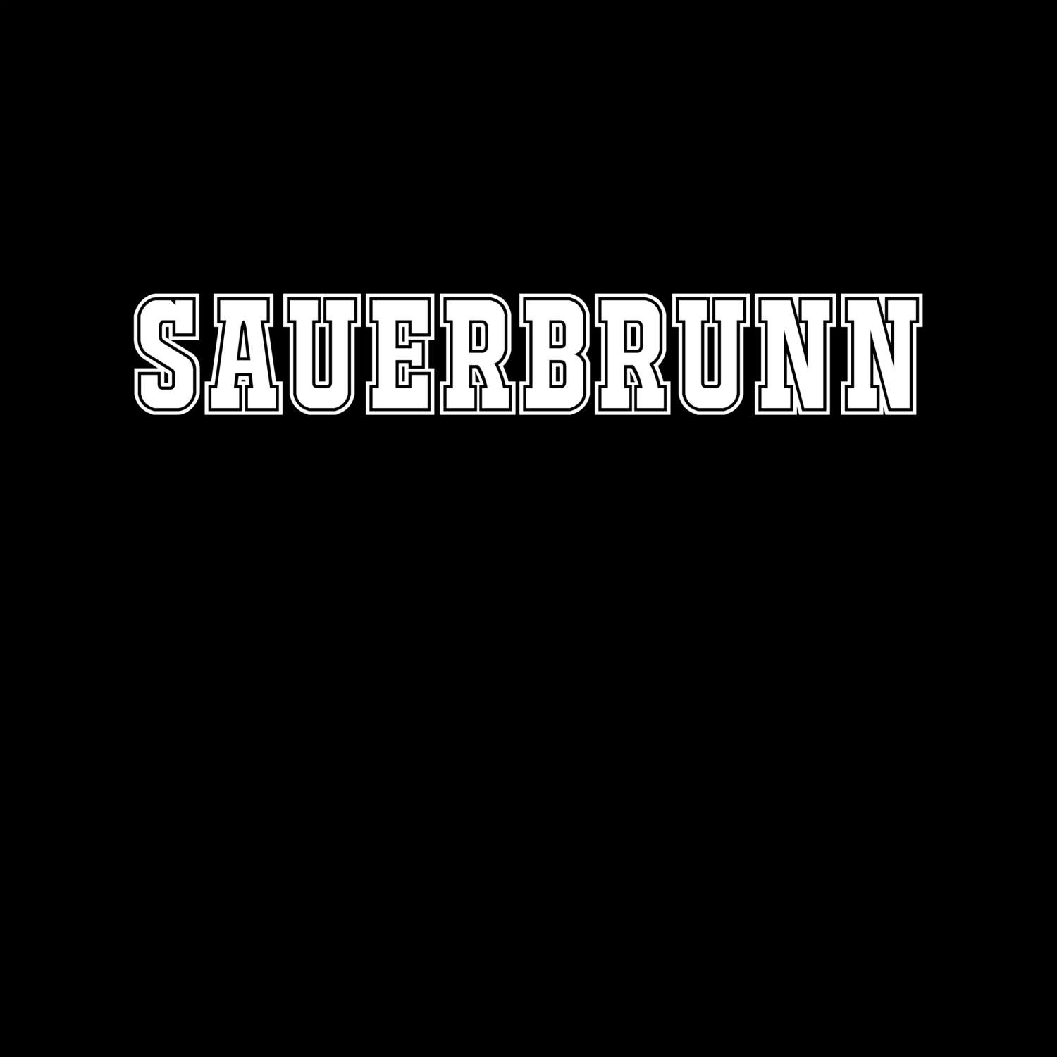 Sauerbrunn T-Shirt »Classic«