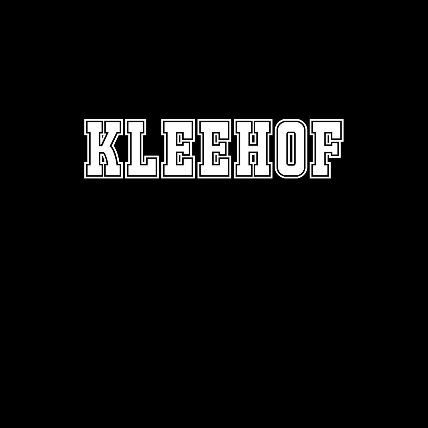 Kleehof T-Shirt »Classic«