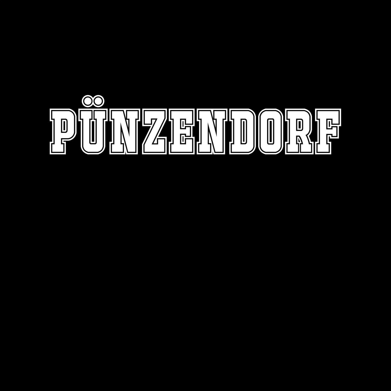 T-Shirt »Classic« für den Ort »Pünzendorf«