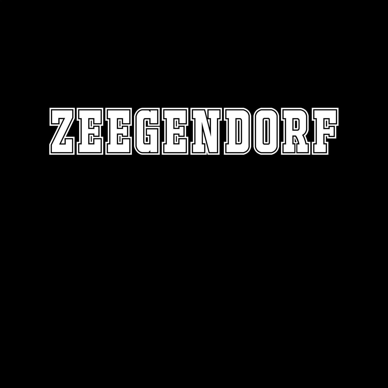 T-Shirt »Classic« für den Ort »Zeegendorf«