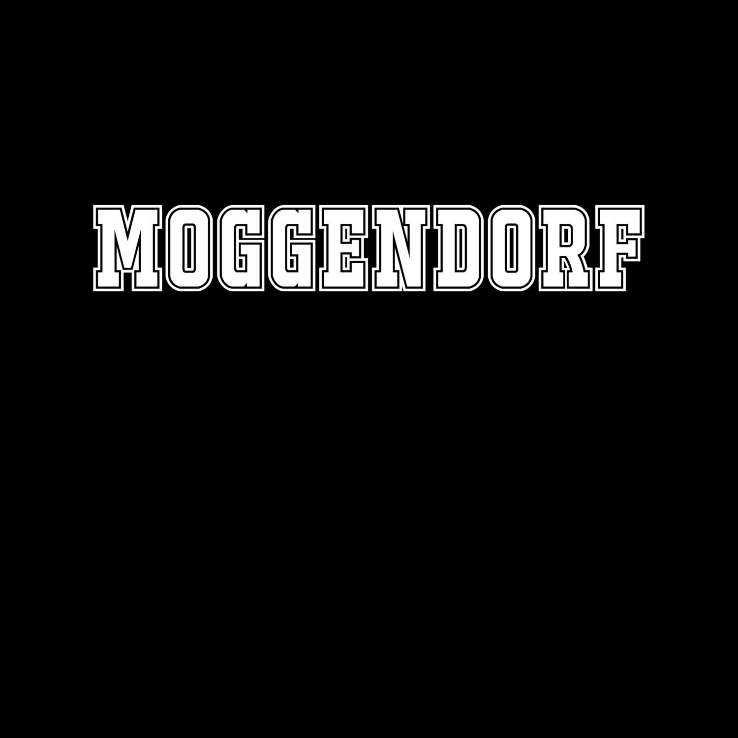 T-Shirt »Classic« für den Ort »Moggendorf«