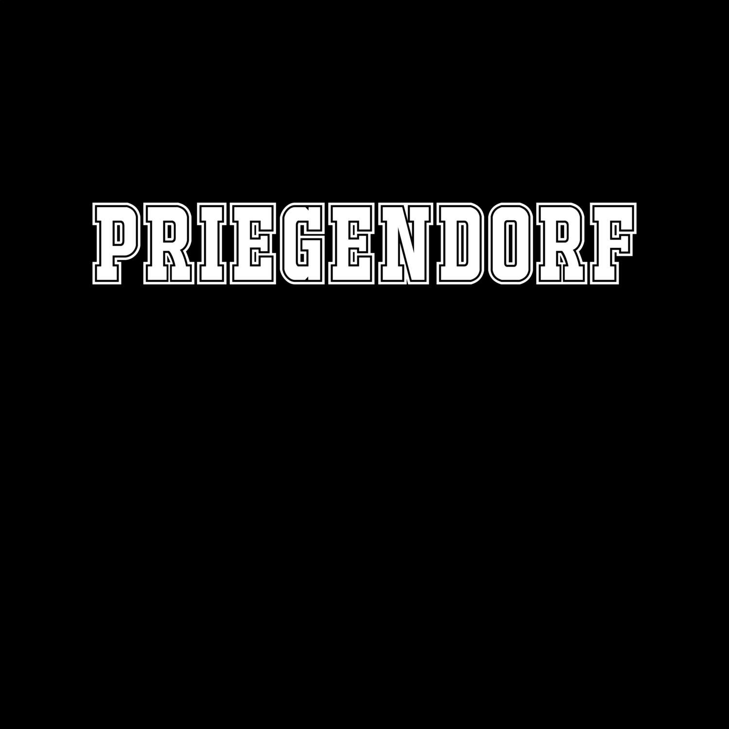 T-Shirt »Classic« für den Ort »Priegendorf«