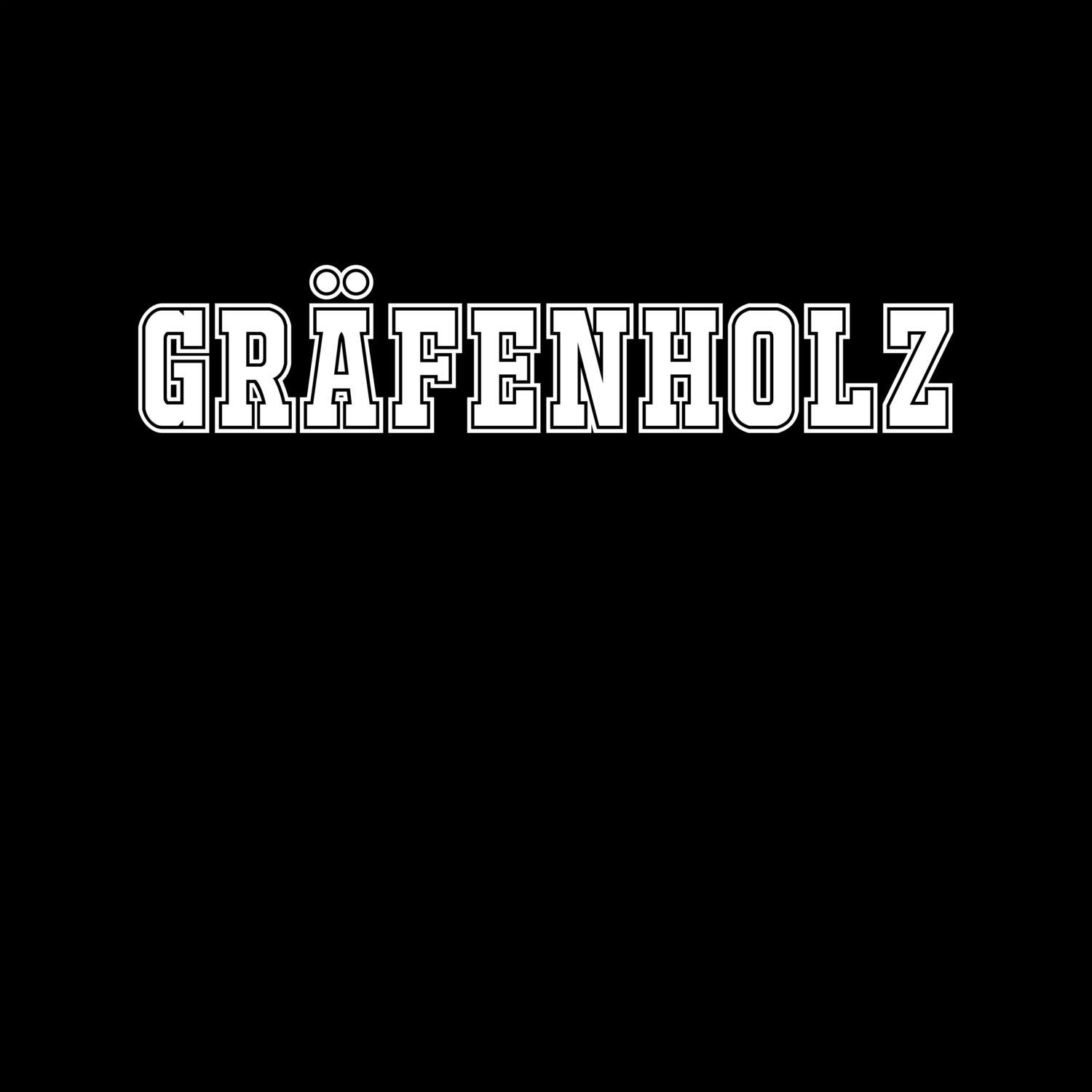 T-Shirt »Classic« für den Ort »Gräfenholz«